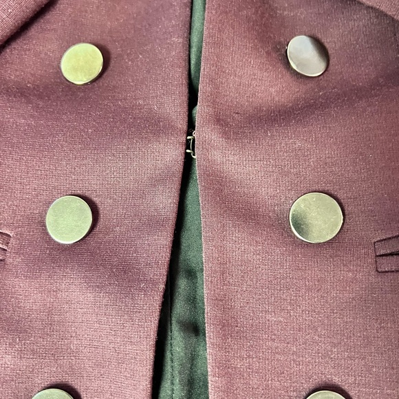 Forever 21 Deep Burgundy Blazer - Picture 4 of 4